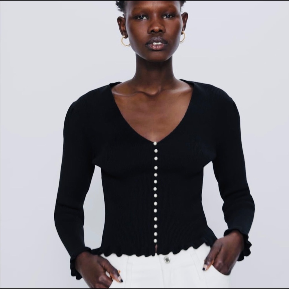 Zara knit top- SOLD-